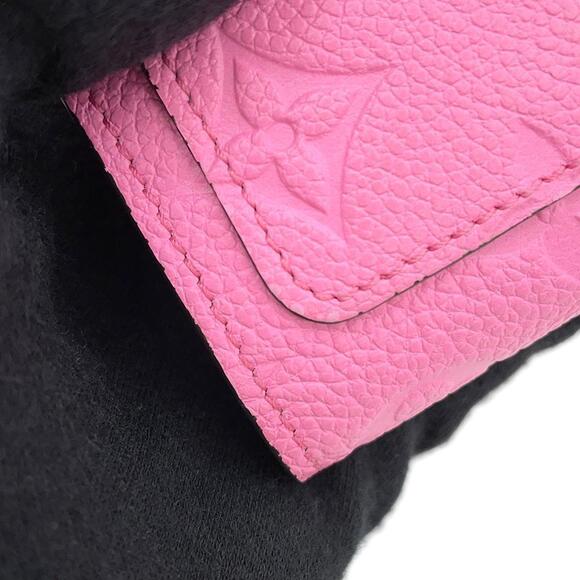 Louis Vuitton Monogram Empreinte Bifold Wallet Portefeuille Claire Pink - Picture 8 of 9